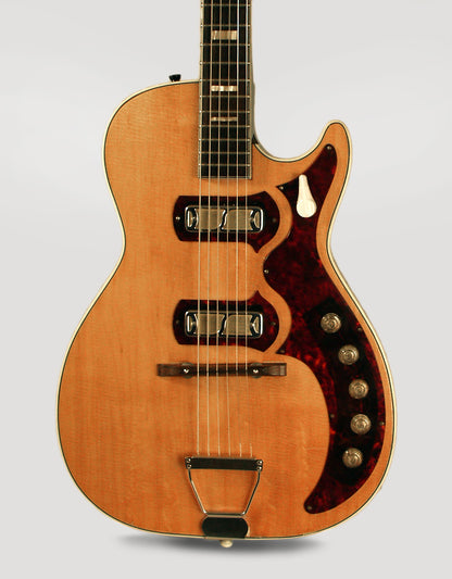 Harmony Stratotone Jupiter H-49 Semi-Hollow Body Electric Guitar (1962)