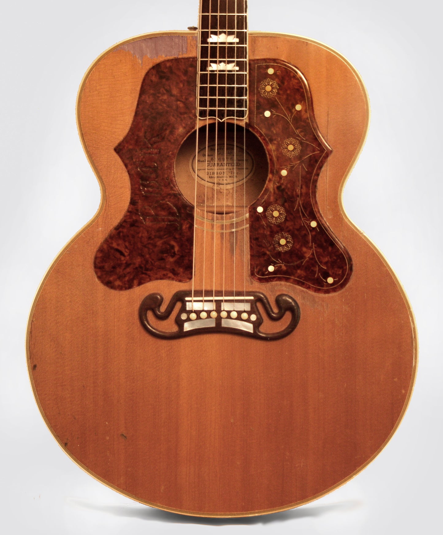 Gibson SJ-200N Flat Top Acoustic Guitar (1954)