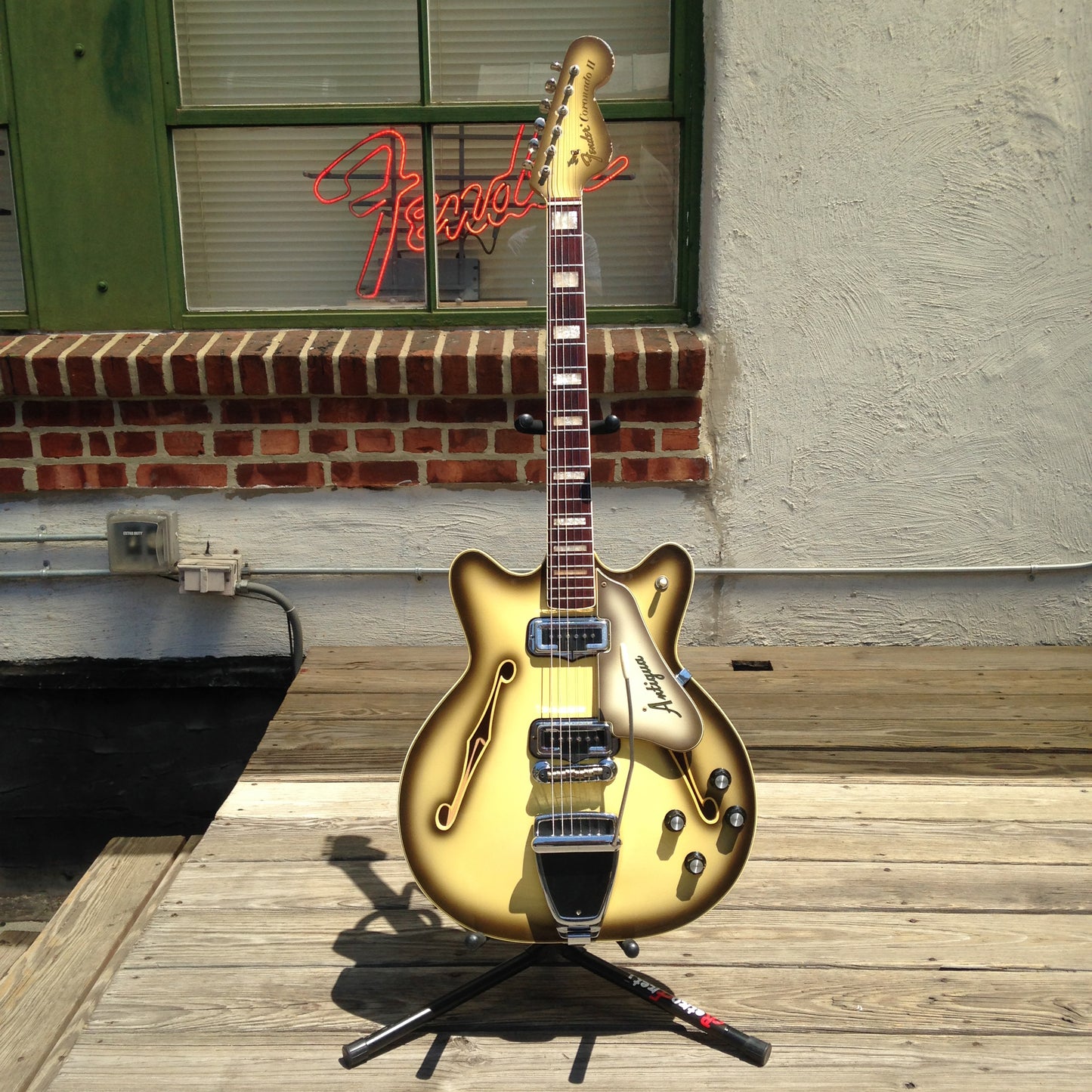 Fender Antigua II Thinline Hollow Body Electric Guitar (1967)