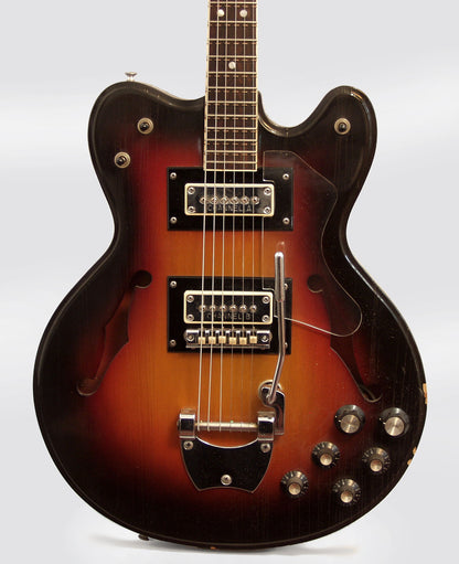 21st Century Music Organette Semi-Hollow Body Electric Guitar (1969)