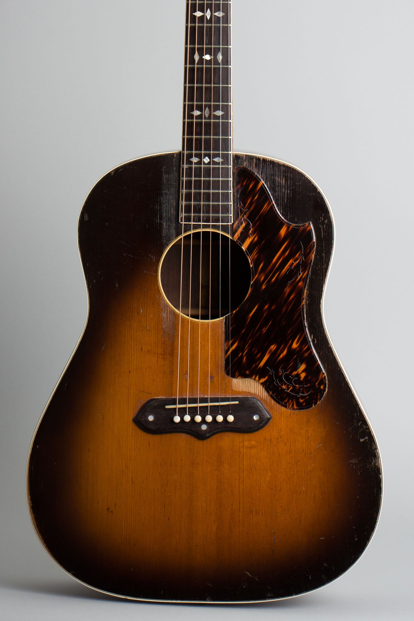 Gibson Recording King Ray Whitley Jumbo Model 1027 Flat Top Acoustic Guitar (1939)