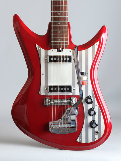 Teisco Silvertone Model 1436L Solid Body Electric Guitar (1966)