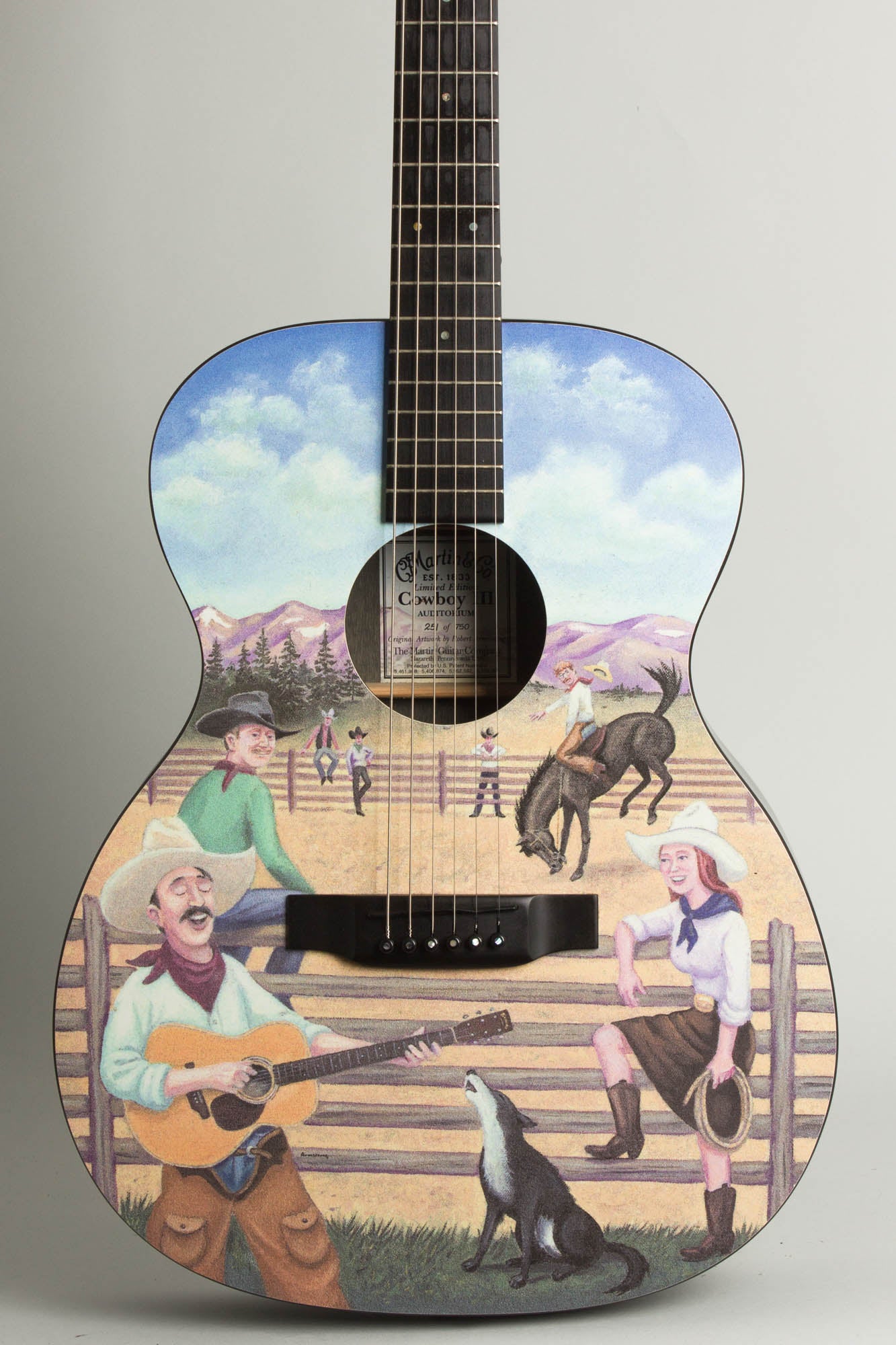 C. F. Martin Cowboy III Auditorium Limited Edition #251/750 Flat Top Acoustic Guitar (2001)