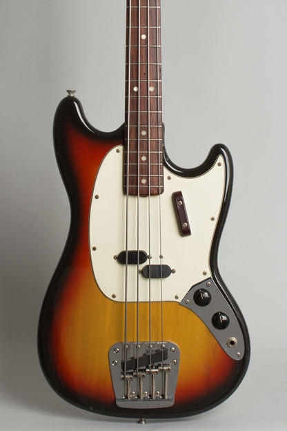 Fender Mustang Solid Body Electric Bass Guitar (1973)