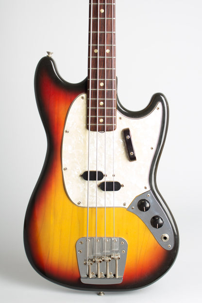 Fender Mustang Solid Body Electric Bass Guitar (1972)