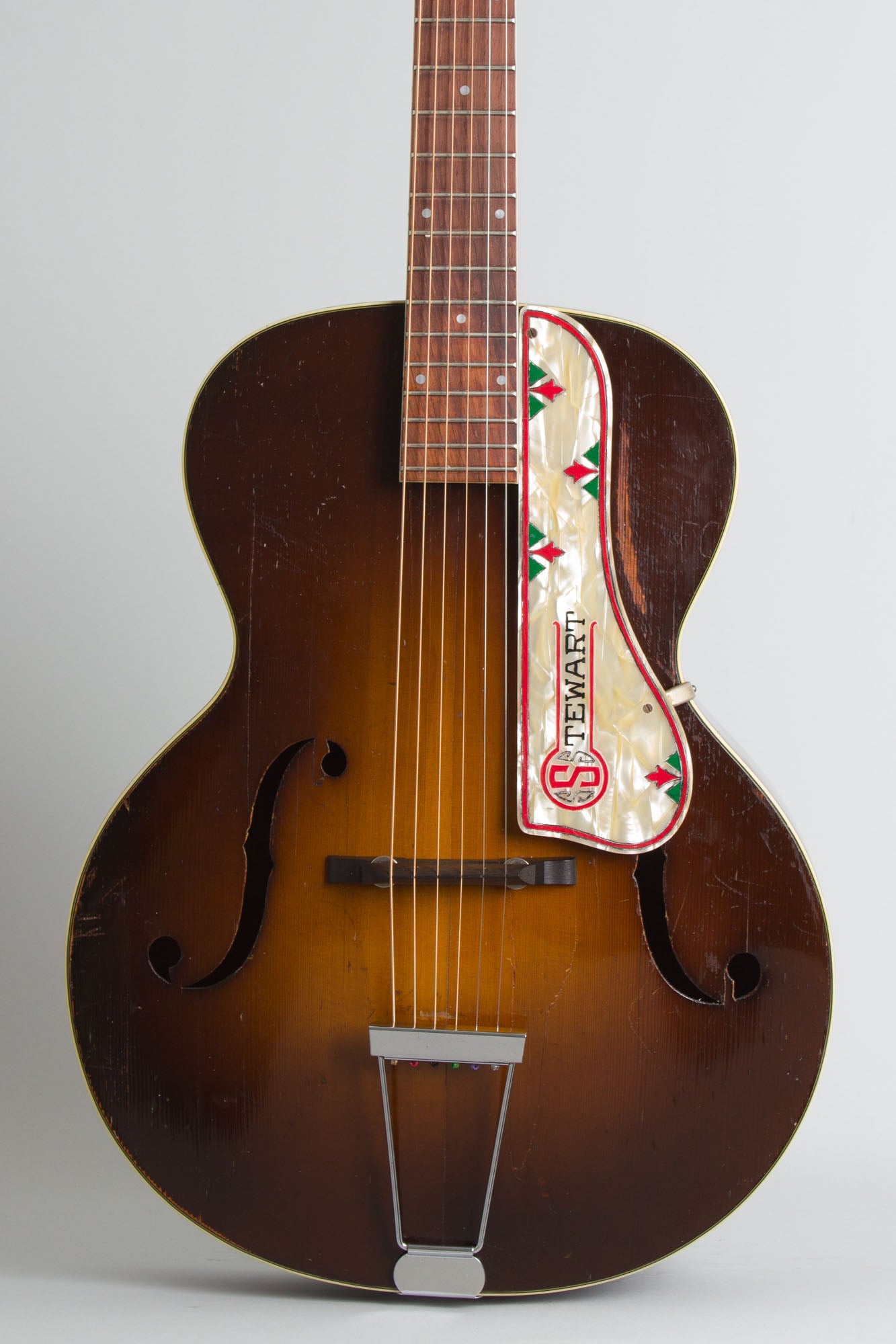 Harmony S.S. Stewart Model 1286 Arch Top Acoustic Guitar (1938)