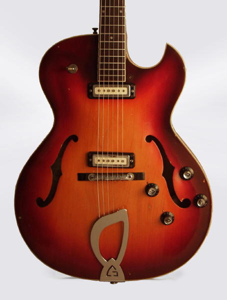 Guild T-100D Thinline Hollow Body Electric Guitar (1966)