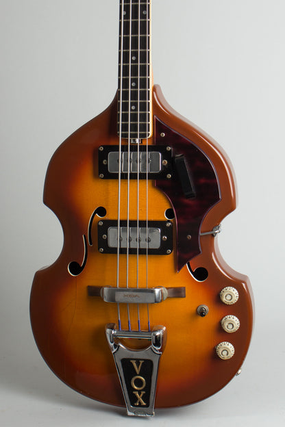 Vox V-283 Spyder IV Hollow Body Electric Bass Guitar (1968)