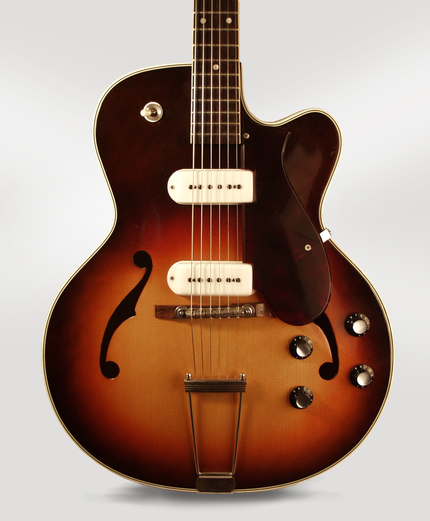 Vega E-30D Arch Top Hollow Body Electric Guitar (1963)