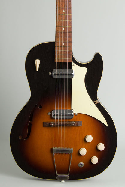 Airline Model 7227 Arch Top Hollow Body Electric Guitar (1961)