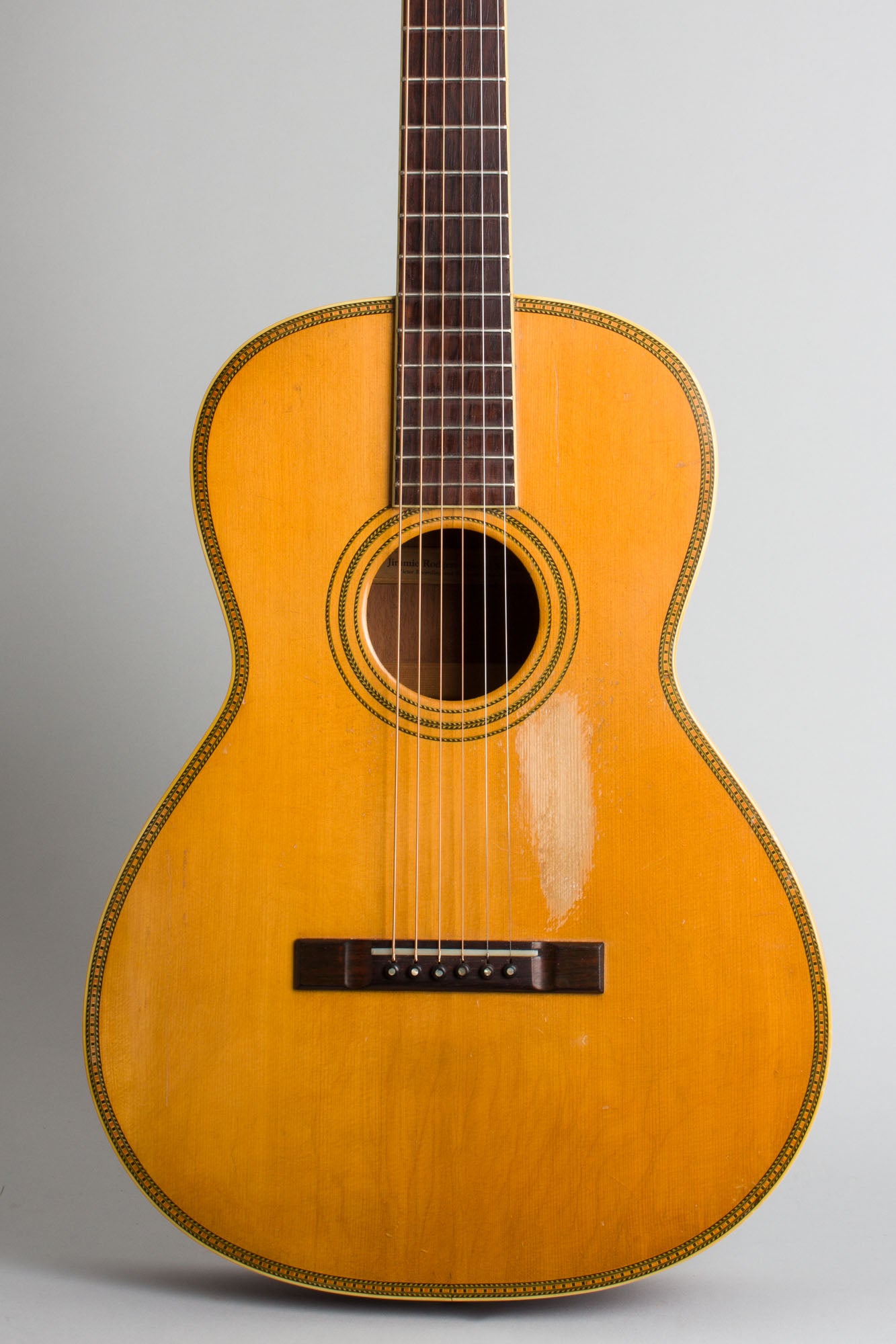 Weymann Jimmie Rodgers Model 890 Flat Top Acoustic Guitar (1932)
