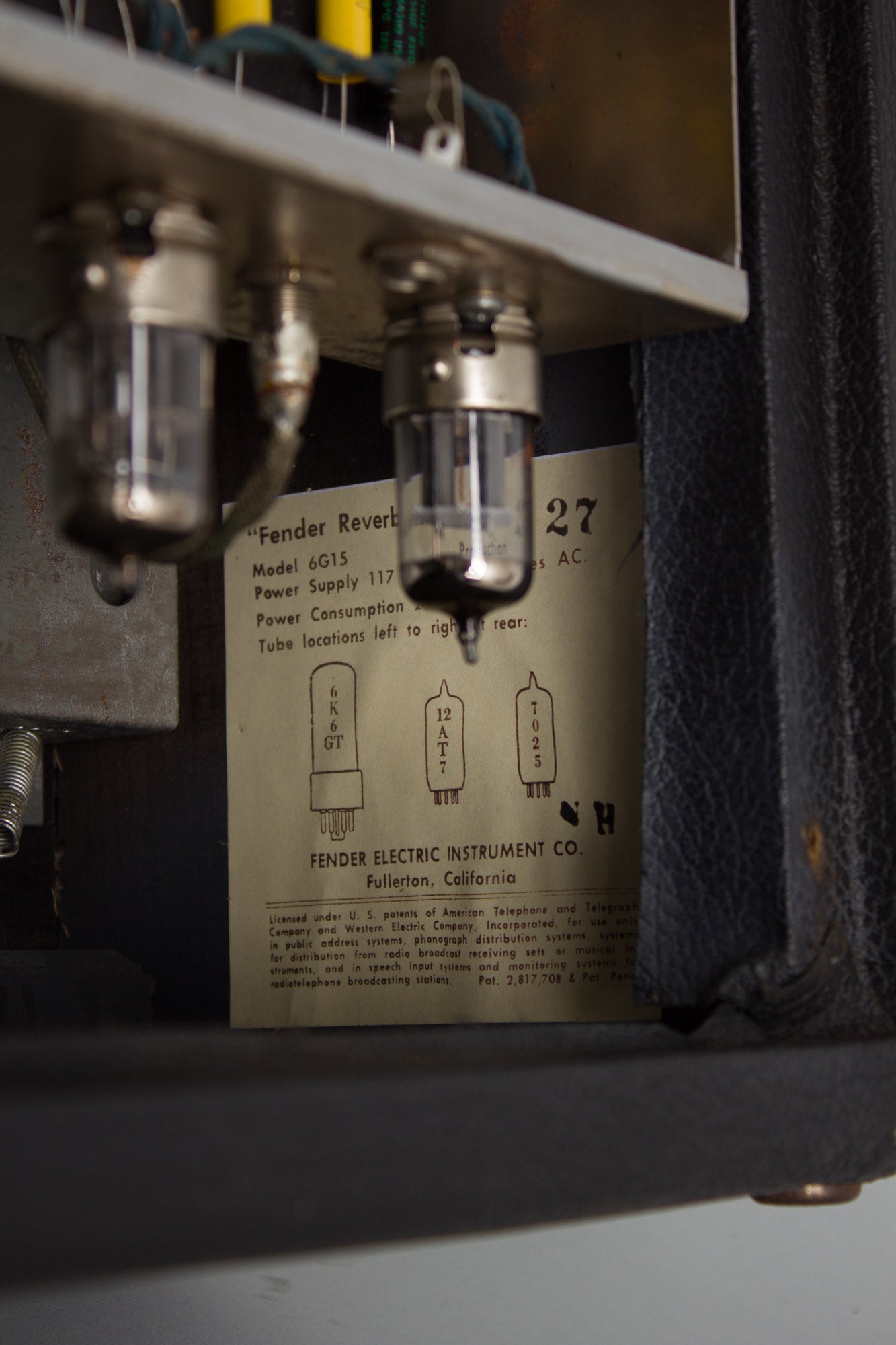 Fender 6G15 Reverb Unit Effect (1964)