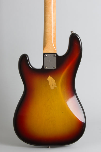 Fender Precision Fretless Solid Body Electric Bass Guitar (1971)