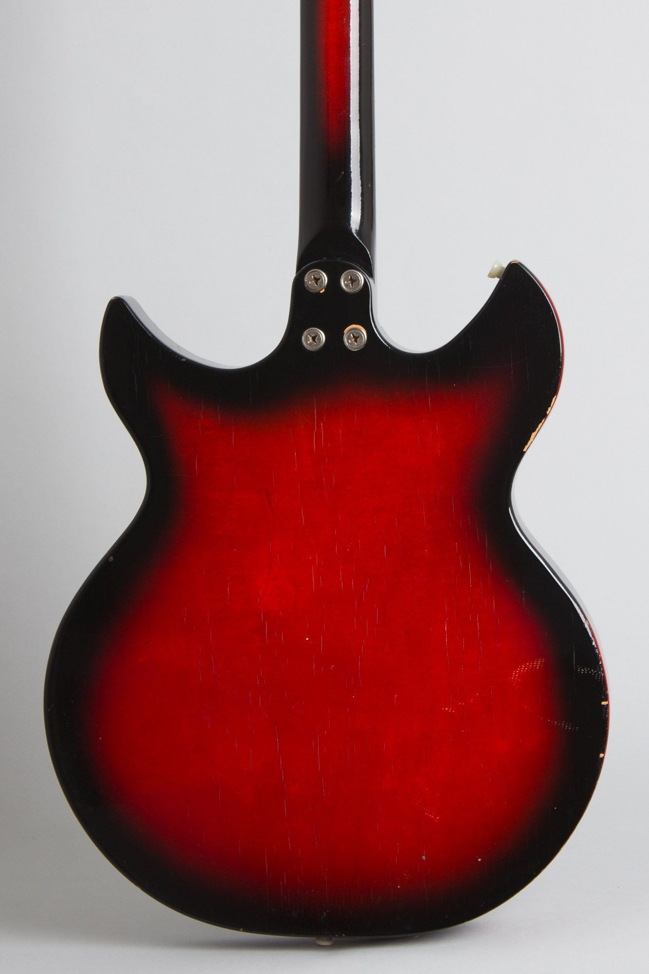 Harmony Silvertone Model 1453 Thinline Hollow Body Electric Guitar (1968)