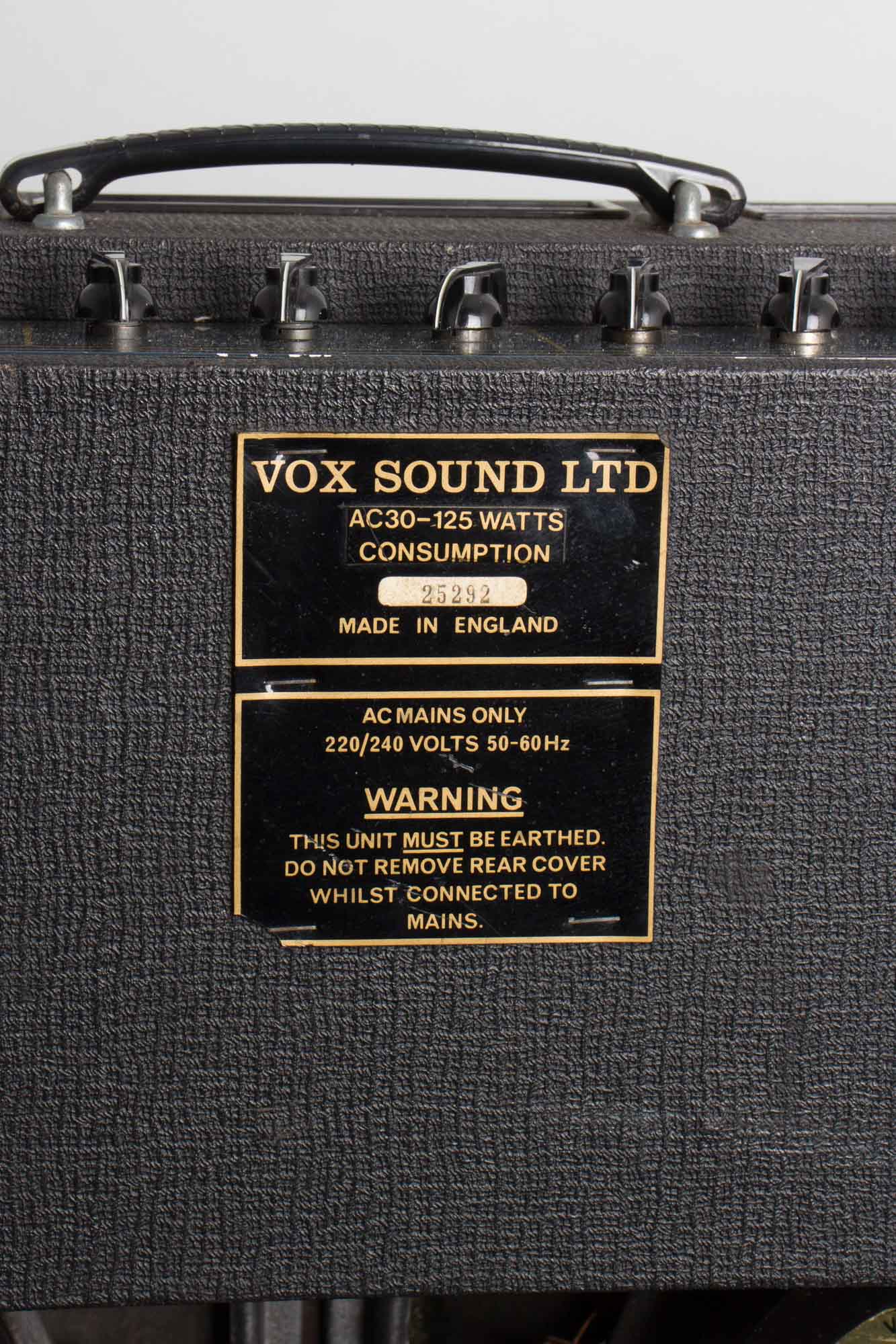 Vox AC-30/6 Twin Large Combo Tube Amplifier (1981)