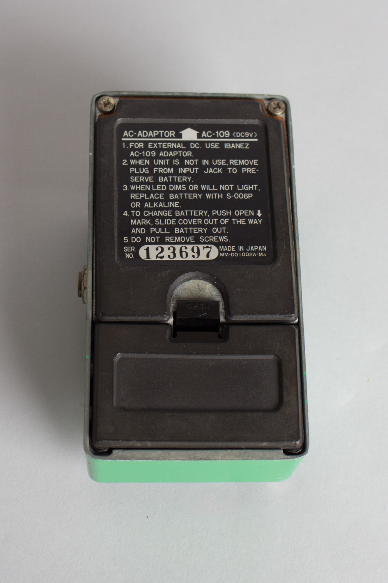 Ibanez Tube Screamer Pro TS-808 Overdrive Pedal Effect (1980)