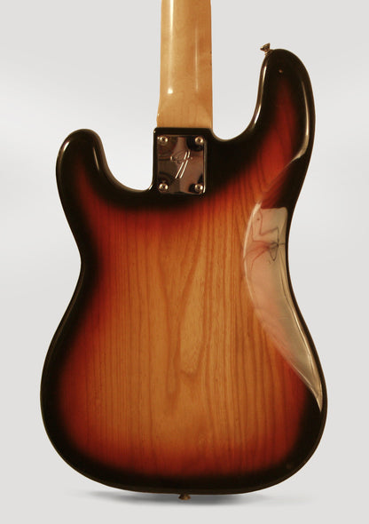 Fender Precision Fretless Solid Body Electric Bass Guitar (1980)