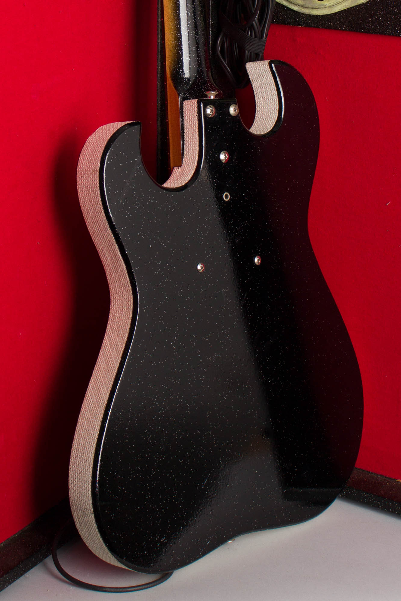 Danelectro Silvertone Model 1448 Semi-Hollow Electric Guitar and Amplifier Set (1965)