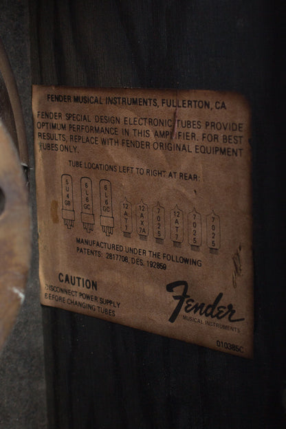 Fender Vibrolux Reverb Tube Amplifier (1978)