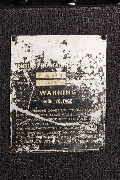 Vox AC-30/6 Twin Tube Amplifier (1965)
