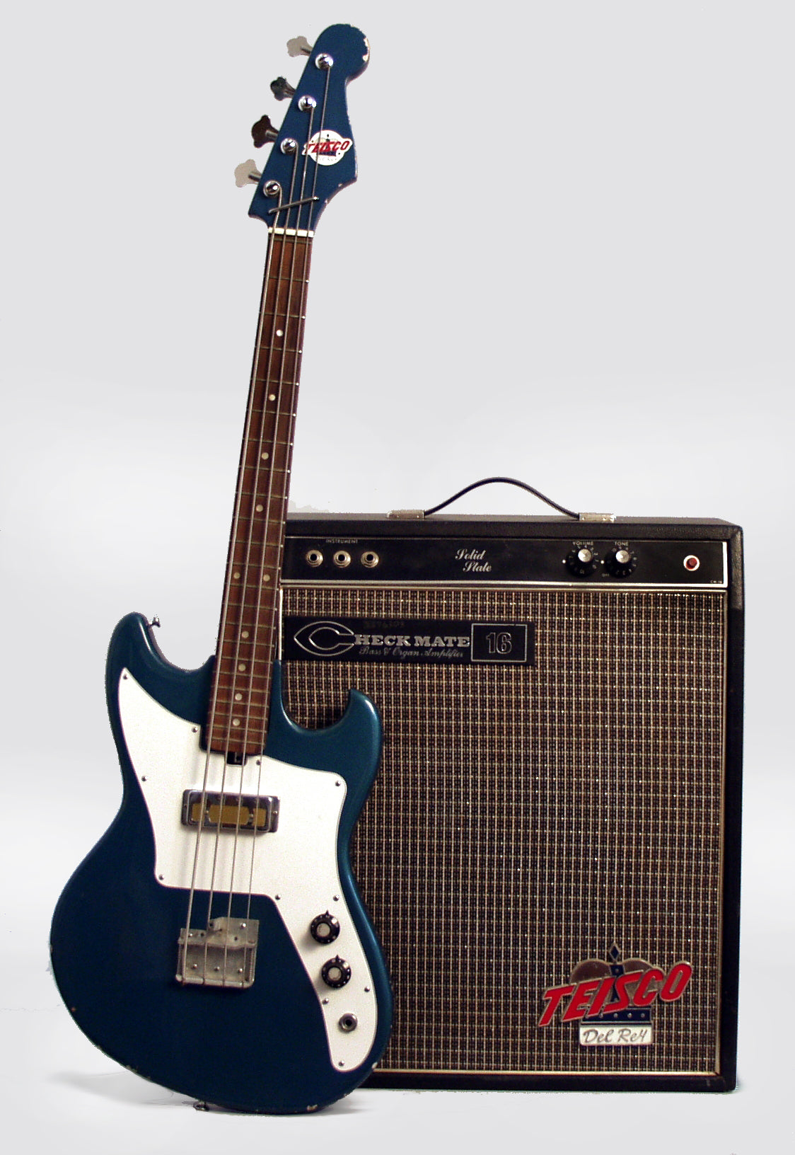 Teisco EB-100 Electric Bass Guitar and Amplifier Set (1968)