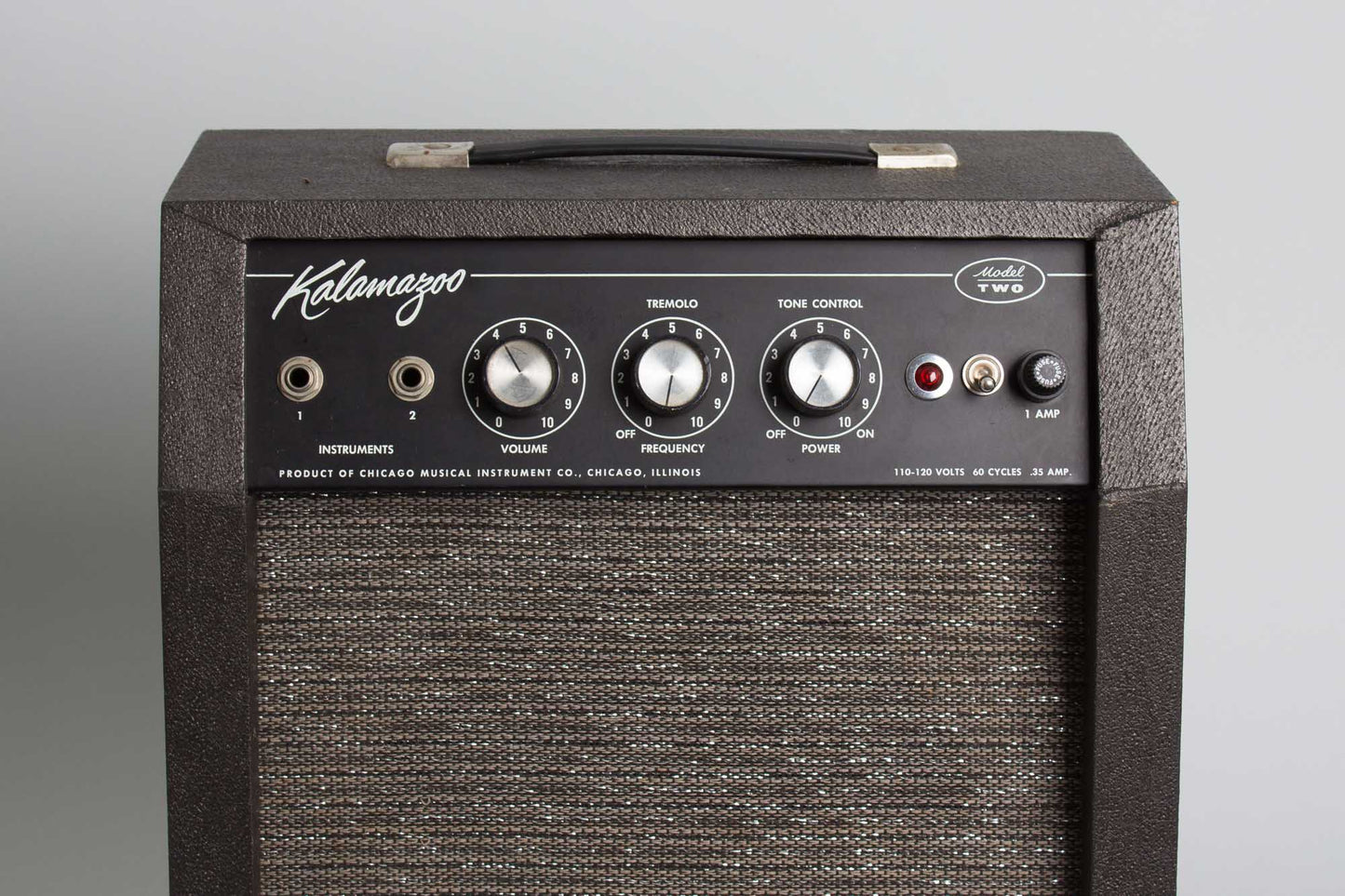 Kalamazoo Model Two Small Combo Tube Amplifier (1967)