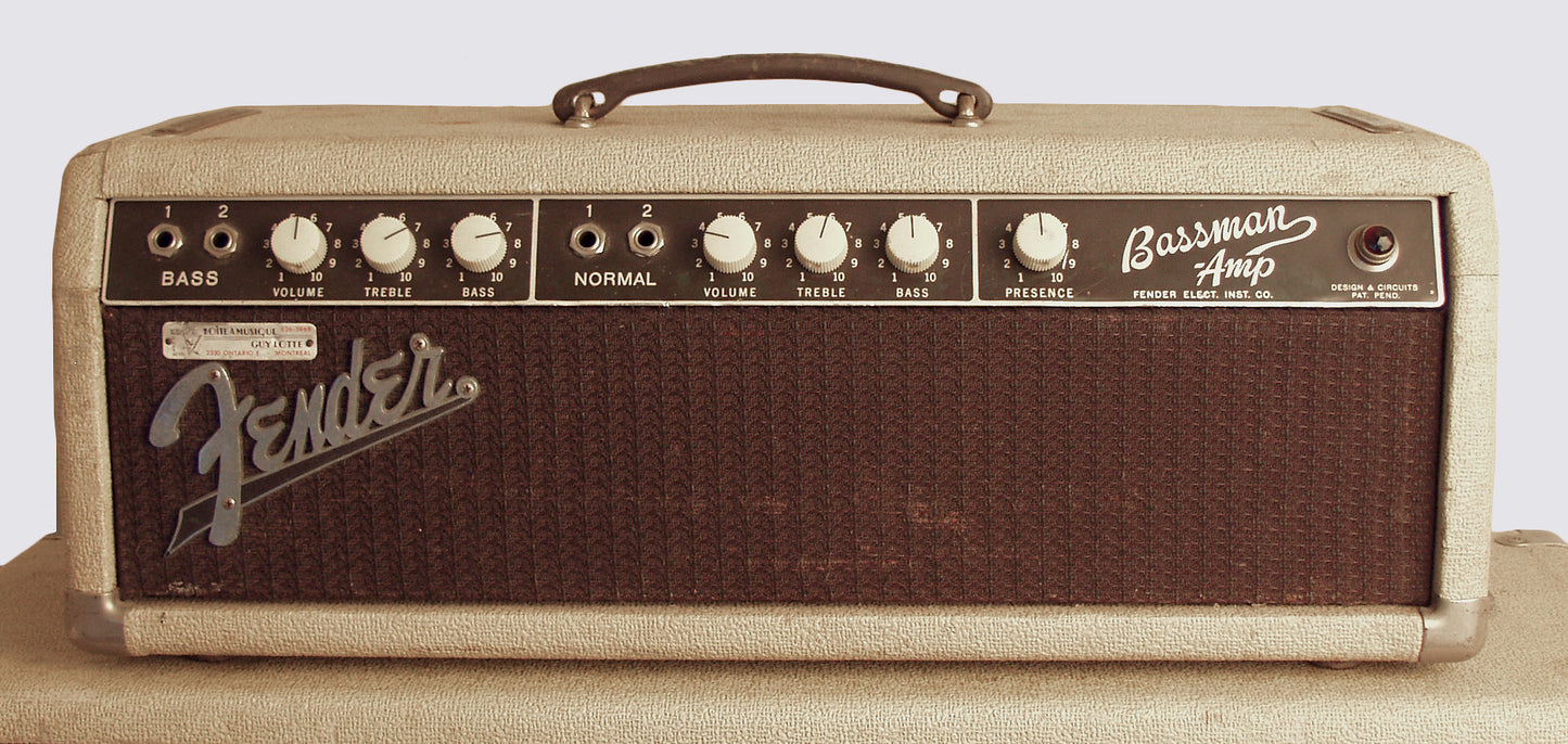 Fender Bassman 6G6B Tube Bass Amplifier (1962)