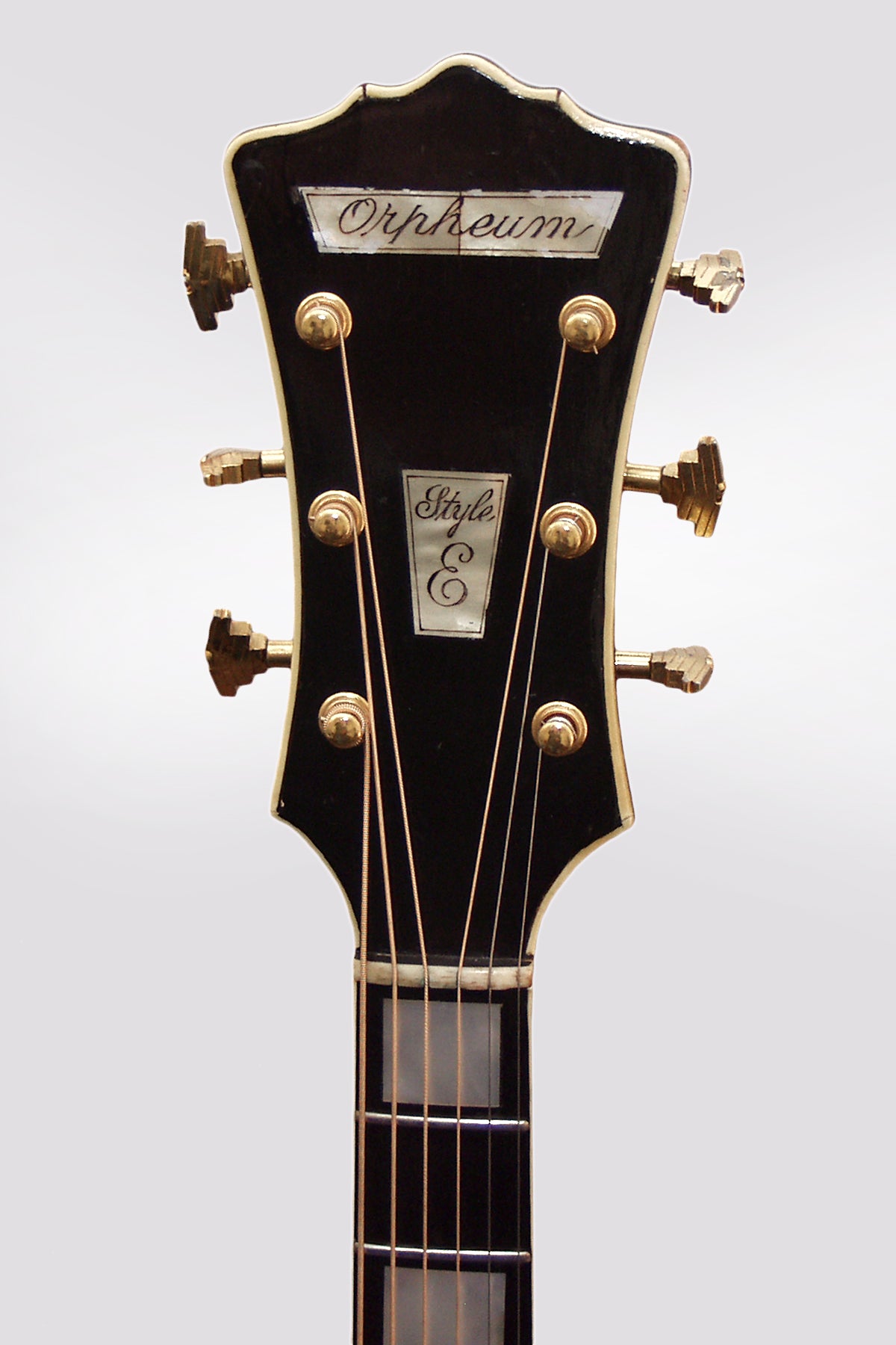 D'Angelico Orpheum Style E Arch Top Acoustic Guitar (1940's)