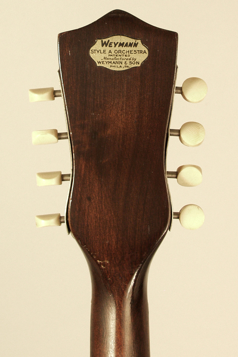 Weymann Style A Orchestra Mandolin Banjo (1928)