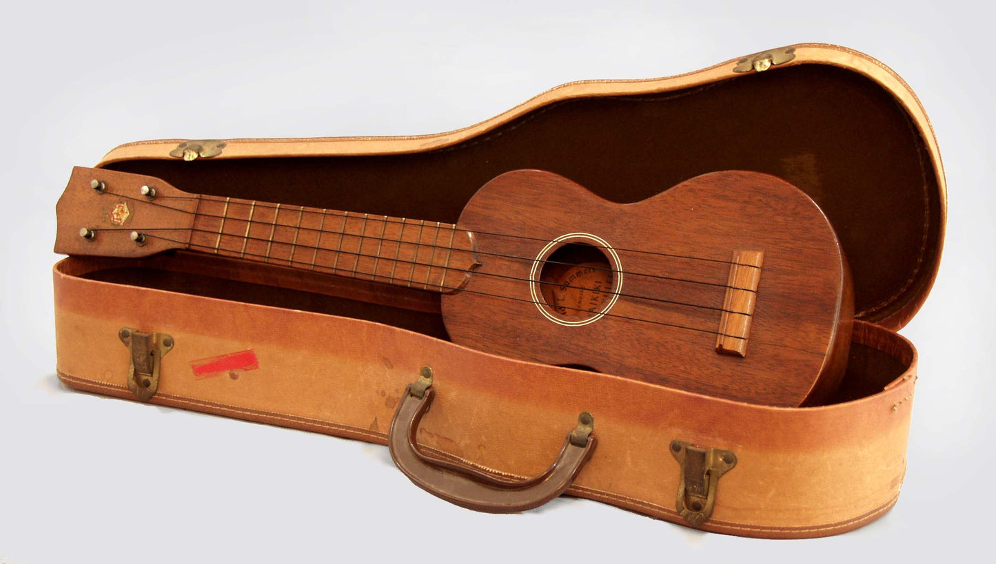 Harold F. Summers Soprano Ukulele (late 1930's)