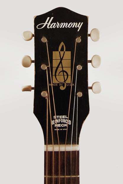 Harmony H162 Flat Top Acoustic Guitar (1966)