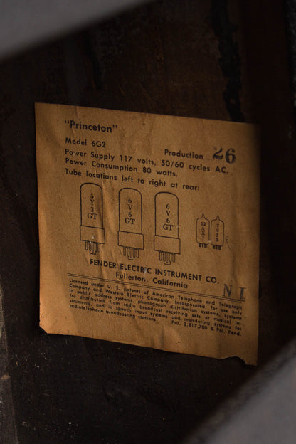Fender Princeton A-964 Tube Amplifier (1964)