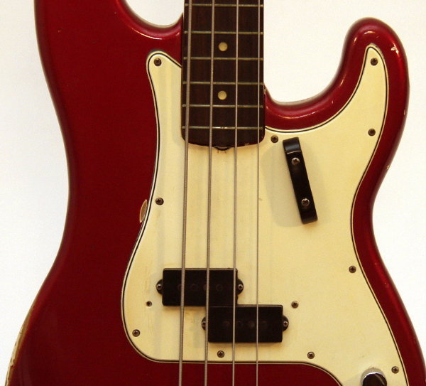 Fender Precision Bass Solid Body Electric Bass Guitar (1966)