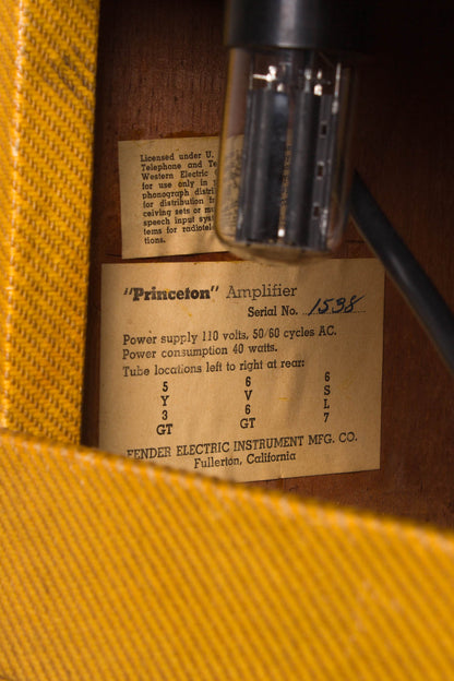 Fender Princeton Small Combo Tube Amplifier (1950)