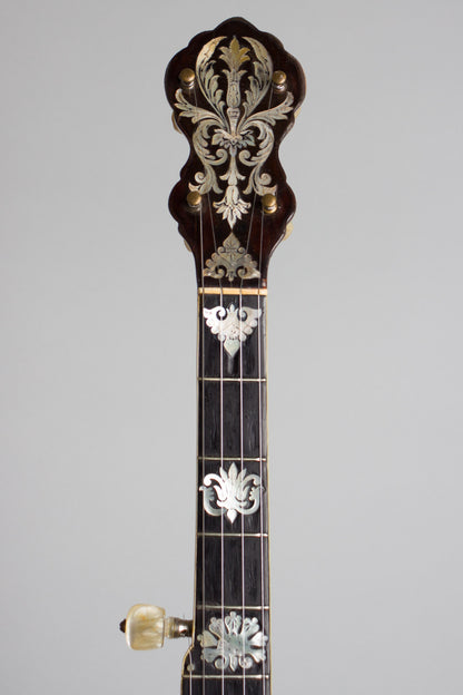 Fairbanks Whyte Laydie # 7 Owned and Used by Otis Mitchell 5 String Banjo (1909)