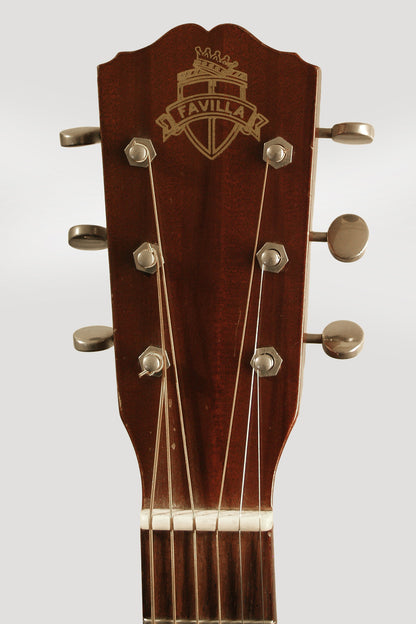 Favilla F-6 Flat Top Acoustic Guitar (1960's)