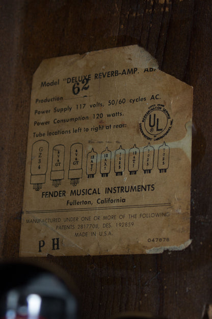 Fender Deluxe Reverb Tube Amplifier (1966)