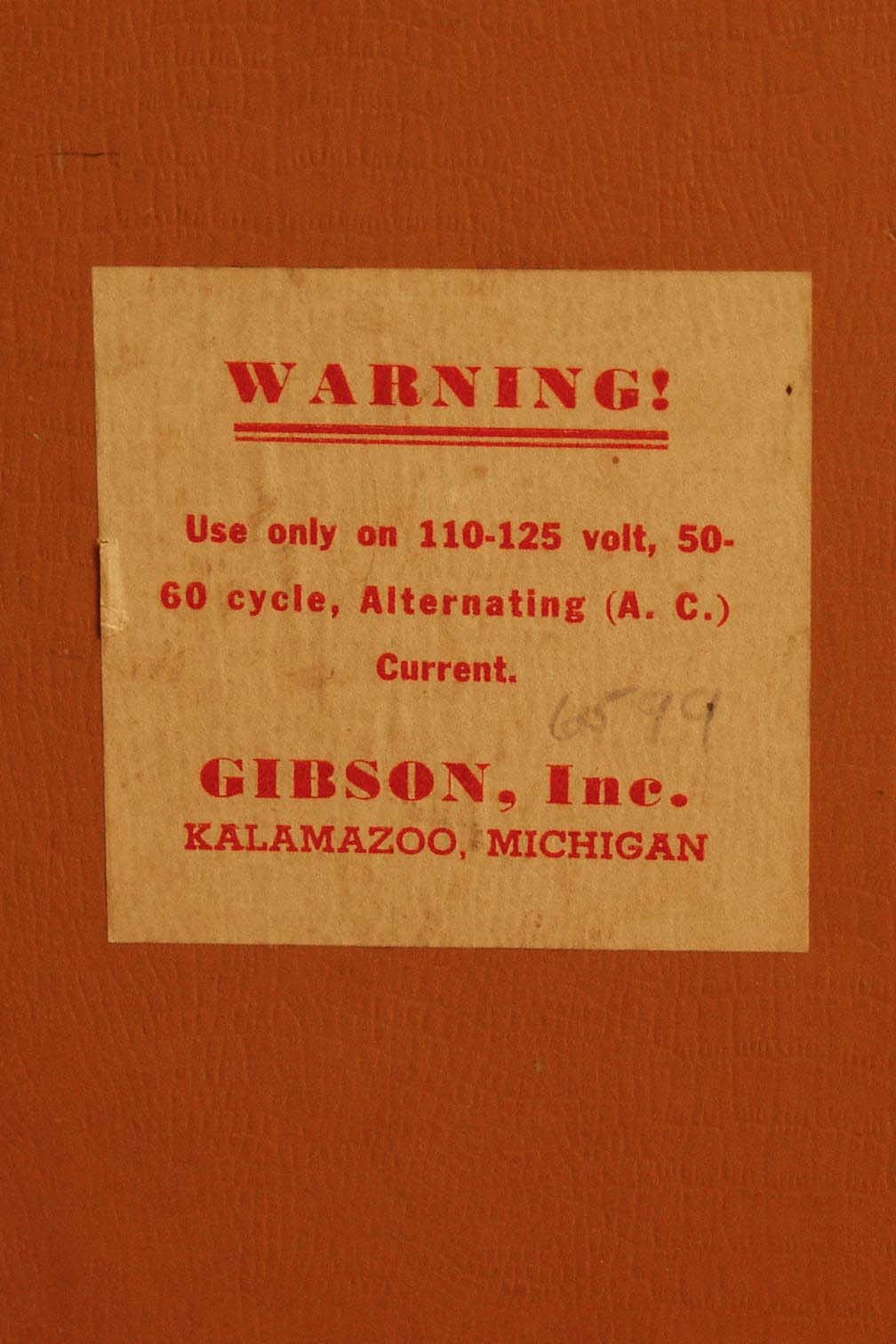 Gibson EH-150 Tube Amplifier (1938)