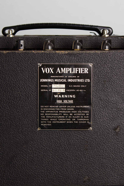 Vox AC-30/6 Twin Tube Amplifier (1963)