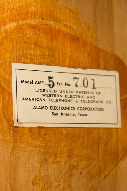 Alamo Amp-5 Tube Amplifier (1952)