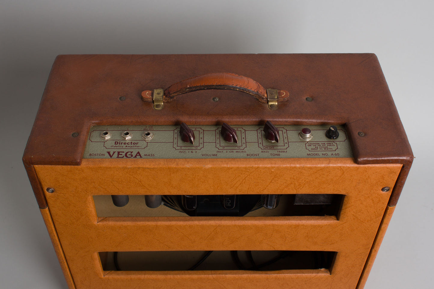 Vega Director Model A-60 Tube Amplifier (1958)