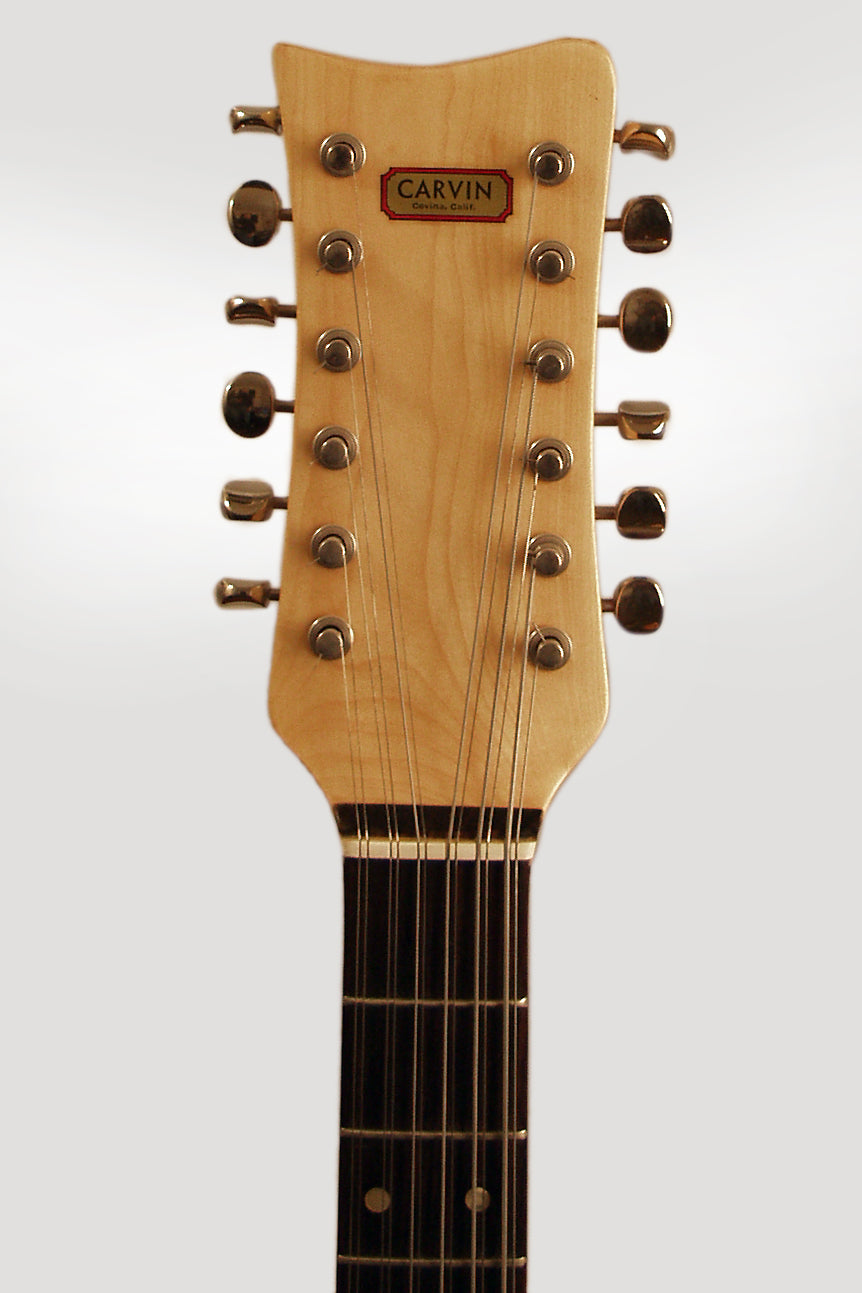 Carvin AS50-12 Left Handed 12 String Semi-Hollow Body Electric Guitar (1972)