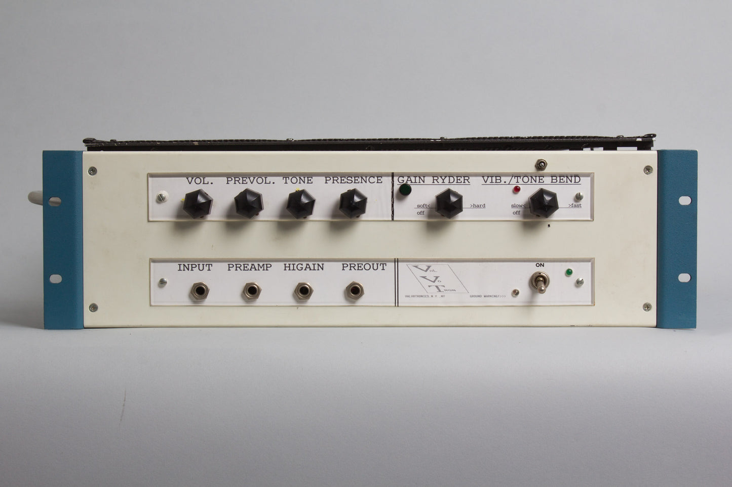 Valvotronics Custom Rackmount Made for and Used by Tom Verlaine Tube Amplifier (1990s)