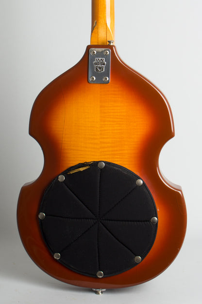 Vox V-283 Spyder IV Hollow Body Electric Bass Guitar (1968)