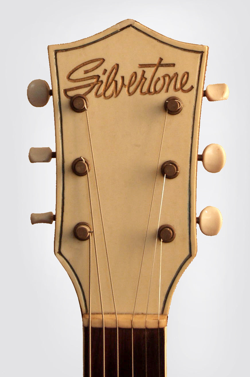 Kay Silvertone ""Thin Twin"" Thinline Hollow Body Electric Guitar (1953)