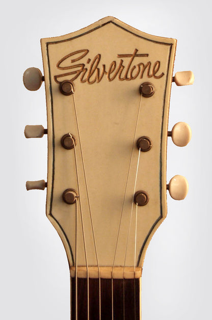 Kay Silvertone ""Thin Twin"" Thinline Hollow Body Electric Guitar (1953)