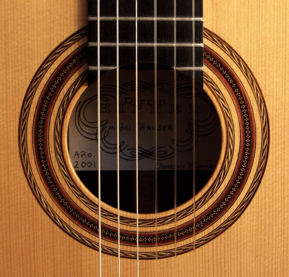 Darren Hippner Hauser Model Classical Guitar (2001)