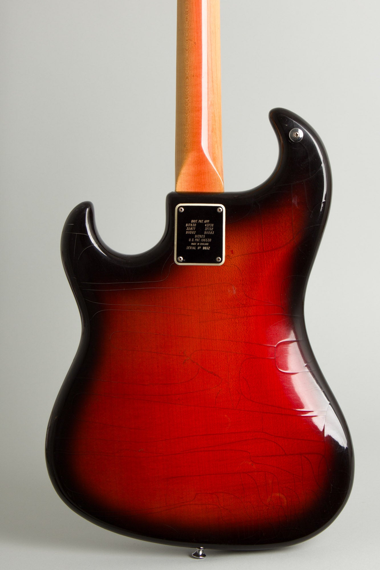 Burns Jazz Split Sound Solid Body Electric Guitar (1964)