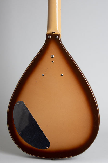 Danelectro Bellzouki Model 7010 12 String Semi-Hollow Body Electric Guitar (1965)