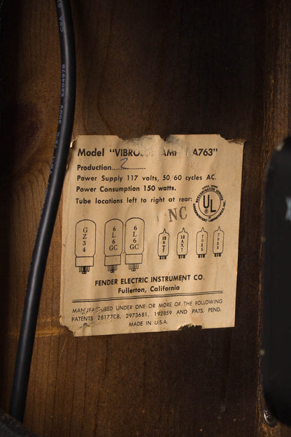 Fender Vibrolux AA763 Tube Amplifier (1964)